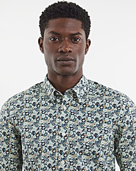 Ben Sherman Floral Print Long Sleeve Shirt