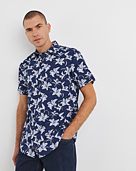 Joe Browns Cool In Floral Shirt Long Length