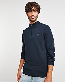 Voi Storm 1/2 Zip Knitted Jumper