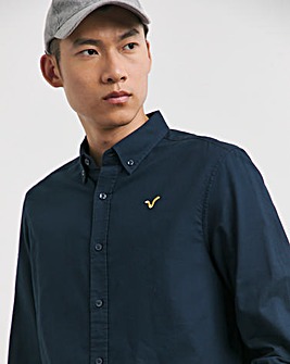 Voi Long Sleeve Oxford Shirt Long Length