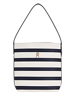 Tommy Hilfiger Iconic Stripes Bucket Bag