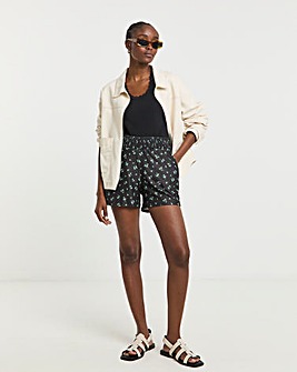 Textured Jersey Short