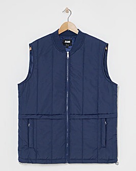 Navy Padded Gilet
