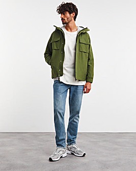 Khaki Lightweight Chest Pocket Jacket