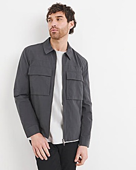 Charcoal Ripstop Lightweight Jacket