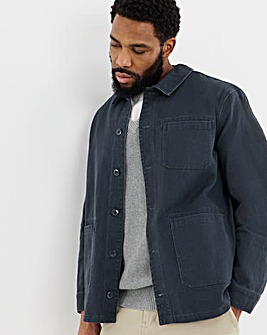 Washed Cotton Chore Jacket