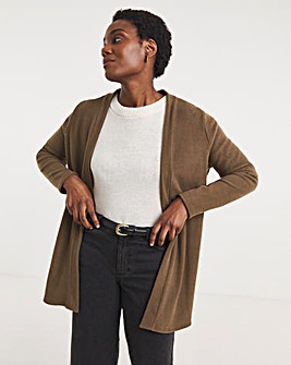 Soft Touch Rib Cardigan