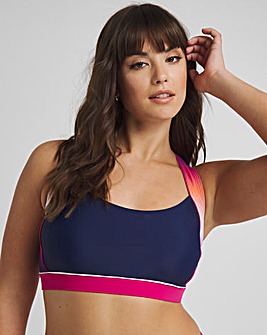 Sports Swim Crop Top