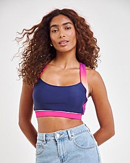 Sports Swim Crop Top