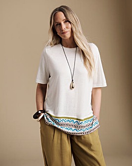 Julipa Linen Jersey T-Shirt