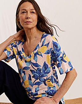 Julipa Linen Jersey Pocket Tunic