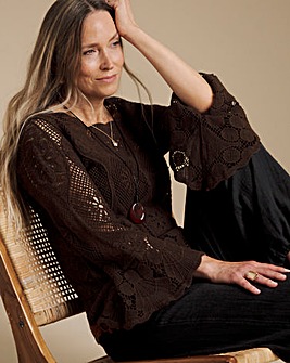 Julipa Crochet Knitted Top