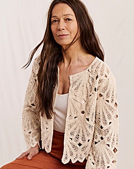 Julipa Crochet Knitted Jacket