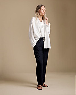 Julipa Tapered Linen Trousers