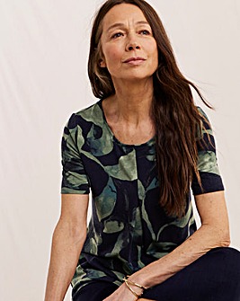 Julipa Petite Printed Jesey Tunic