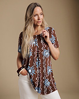 Julipa Printed Jersey Tunic