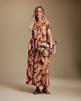Julipa Jersey Printed Midi Dress