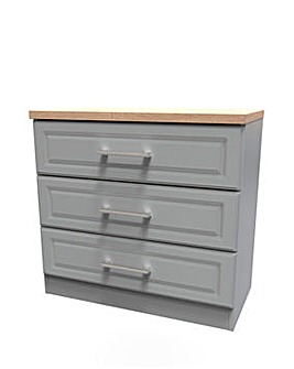 Taunten Assembled 3 Drawer Chest