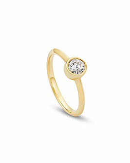Clogau Celebration 9ct Solid Gold Ring with 0.5ct Lab-Grown Diamond