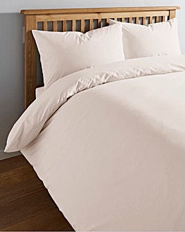 200 Thread Count Plain Dyed Percale Duvet Cover