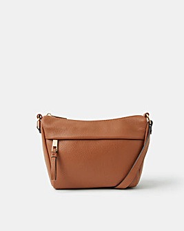 Accessorize Zip Front Crossbody Bag