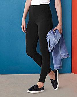 Petite Essential Stretch Jersey Leggings