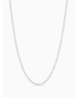 Jon Richard Waterproof Gold Plated Tennis Necklace