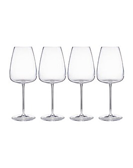 Luigi Bormioli Talismano Red Wine Glasses Set of Four