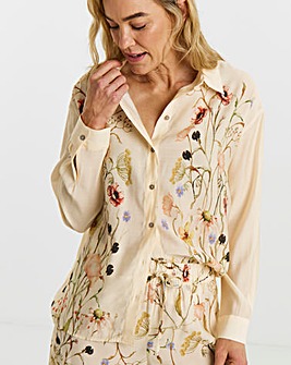 JDY Ace Life Floral Print Woven Shirt