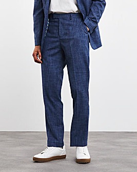 Textured Regular Fit Suit Trouser