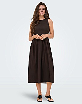 JdY Diego S/L Woven Midi Dress