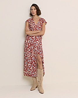 NOBODY'S CHILD BREE MIDI DRESS