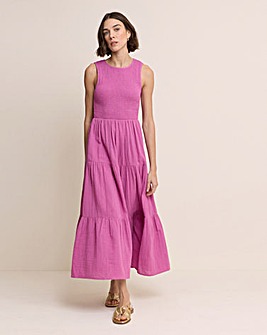 NOBODY'S CHILD SLEEVELESS CHARLIE MIDAXI DRESS