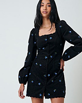 Nobody's Child Memphis Cord Mini Dress