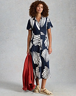 White Stuff Rua Jersey Shirt Dress