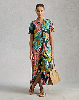 White Stuff Rua Jersey Shirt Dress