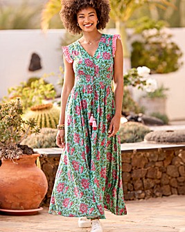 Joe Browns Summer Days Printed Maxi Dress