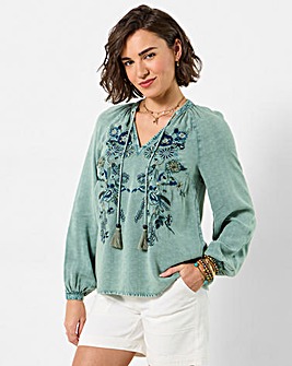 Joe Browns All In The Details Embroidered Top