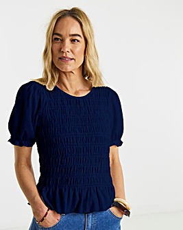 JdY Feline Life S/S Smock Top