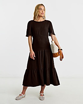 JDY Theis Life Half Sleeve Midi Dress
