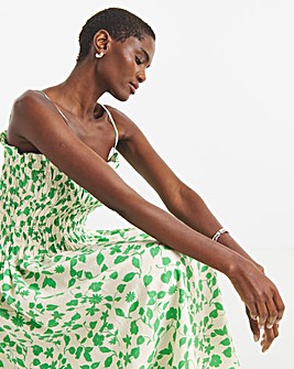 JDY Lina Smock Midi Dress