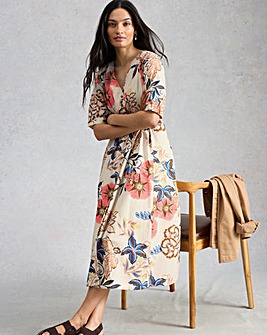 White Stuff Kate Button Through Dress