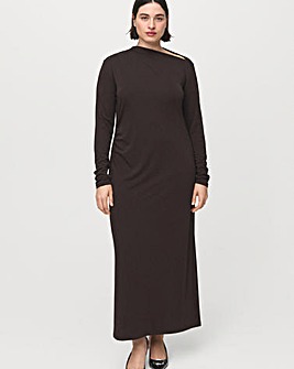 Mango Boat Neck Dress