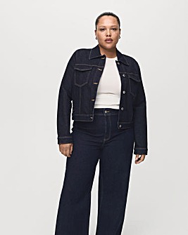 Mango High Waisted Culotte Jean