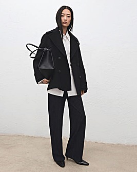 MANGO PINSTRIPE TROUSER