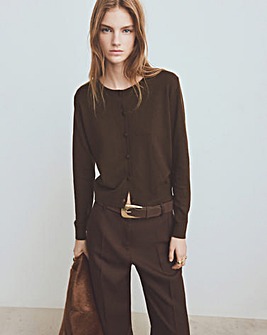 MANGO WOOL MIX CARDIGAN