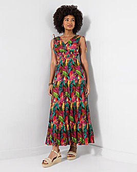 Joe Browns Kiana Printed Maxi Dress Petite