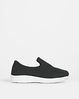 Cushion Walk Slip On Trainer E Fit