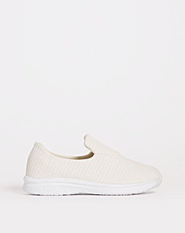 Cushion Walk Slip On Trainer EEE Fit