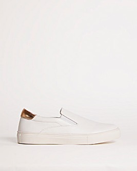 Elasticated Slip On Trainer E Fit